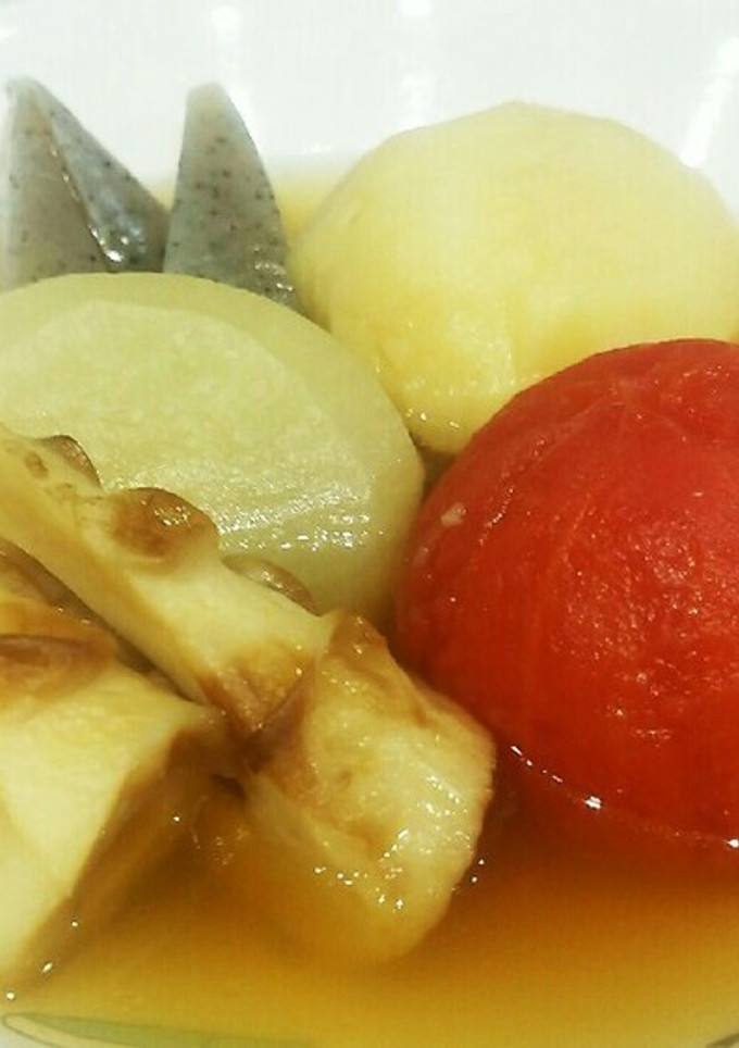 冷やしおでん　トマトの酸味でさっぱりと！-レシピのメイン写真