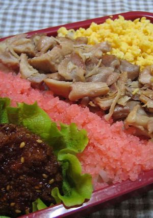 お弁当：親子丼？-レシピのメイン写真