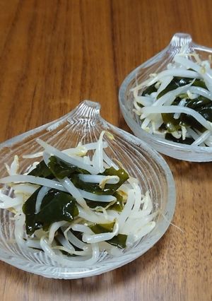 もやしとワカメの甘酢和え-レシピのメイン写真