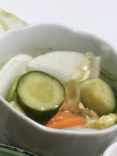 ヨーグルトメーカーで♪簡単☆水キムチ-レシピのメイン写真