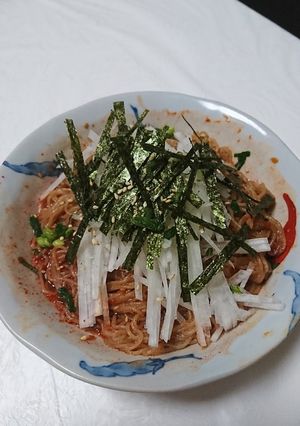 ふるる冷麺のさっぱり旨辛ビビン麺-レシピのメイン写真