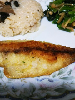 親子で食べる☆ふわふわ鯵のカレーソテー-レシピのメイン写真