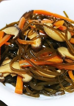 切り昆布の煮物-レシピのメイン写真