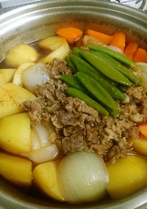 かば焼きのたれで簡単肉じゃが-レシピのメイン写真