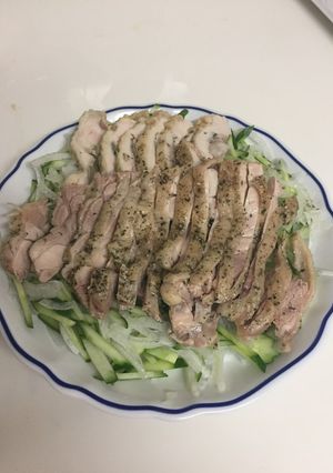 蒸し鶏のサラダ-レシピのメイン写真