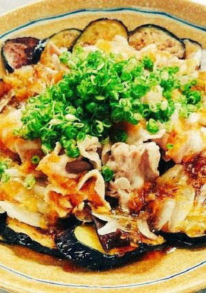 揚げ茄子と豚バラ ポン酢がけ-レシピのメイン写真