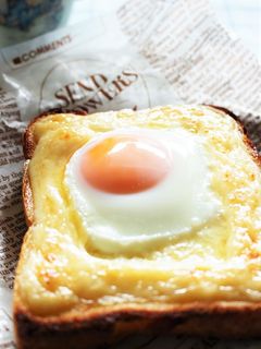 目玉焼きトースト(ラピュタパン風)-レシピのメイン写真