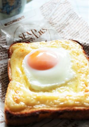 目玉焼きトースト（ラピュタパン風）-レシピのメイン写真