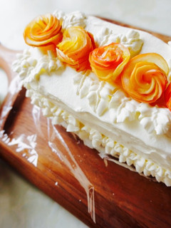 【本格】りんごと紅茶のスポンジケーキ-レシピのメイン写真