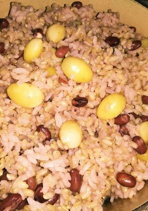 ル・クルーゼでお赤飯-レシピのメイン写真