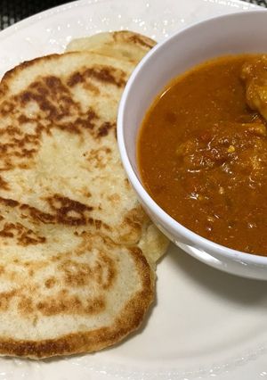カレーのお供に！自家製ナン-レシピのメイン写真