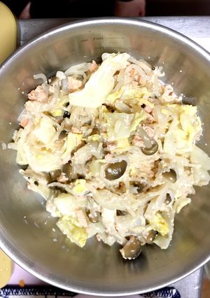野菜と白滝のたらこマヨ和え-レシピのメイン写真