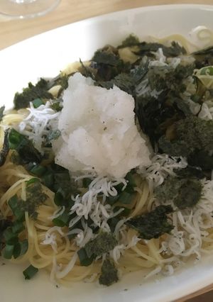 じゃこと辛子高菜和風パスタ-レシピのメイン写真