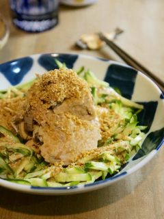 速攻おかず!鯖缶ときゅうりの胡麻だれかけ-レシピのメイン写真