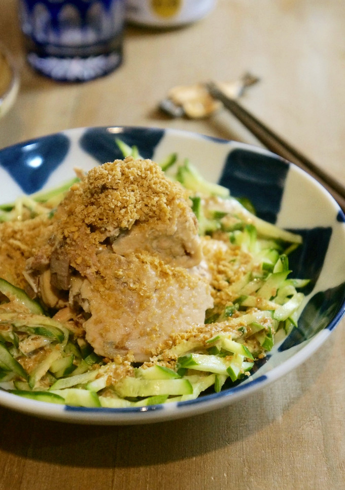 速攻おかず！鯖缶ときゅうりの胡麻だれかけ-レシピのメイン写真