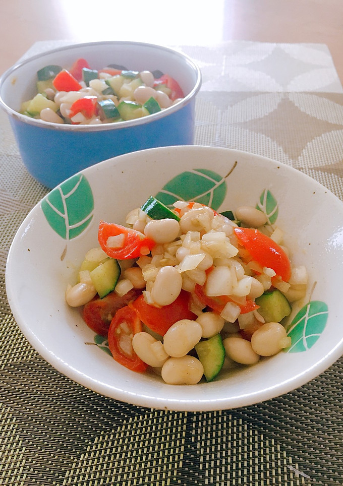 作り置き✨きゅうりと大豆のサラダ風♬-レシピのメイン写真