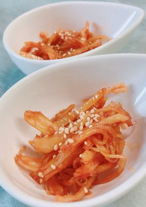 簡単！極うま！さきいかの韓国風 おつまみ-レシピのメイン写真