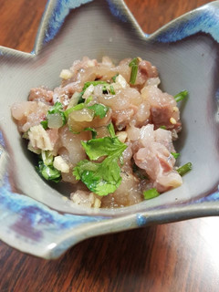 アジのたたきパクチー風味-レシピのメイン写真