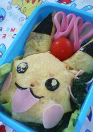 キャラ弁・ポケモン☆ピカチュウ-レシピのメイン写真