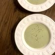 空豆と新玉葱のポタージュ