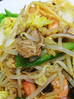 冷蔵庫の残り物で簡単美味しい塩焼きそば-レシピのメイン写真