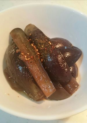 甘辛茄子の煮浸し-レシピのメイン写真
