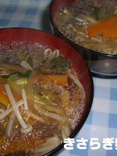 中華☆マロニースープ-レシピのメイン写真