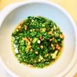刻んで和えるだけ!大根菜と人参の浅漬♪