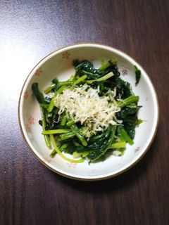 ほうれん草と塩昆布和え-レシピのメイン写真