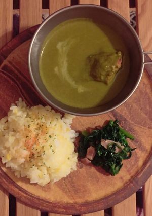 サグチキンカレー(インドほうれん草)-レシピのメイン写真