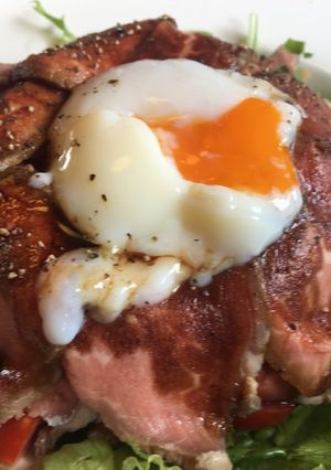 湯せんで簡単ローストビーフ丼-レシピのメイン写真