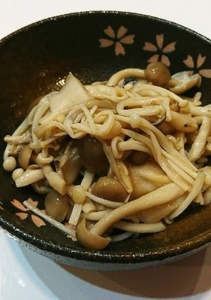 キノコのポン酢あえ-レシピのメイン写真