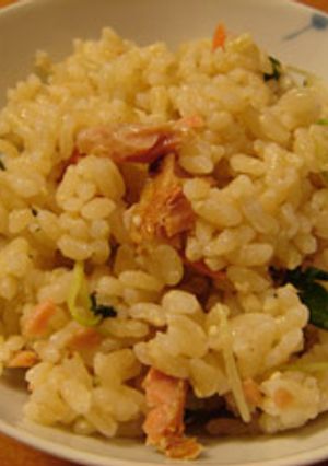 ☆★塩さけとかいわれ大根の混ぜご飯★☆-レシピのメイン写真