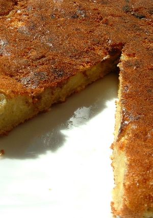 フライパンで☆さっくりバナナケーキ-レシピのメイン写真