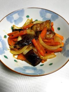 2行de夏野菜炒め-レシピのメイン写真