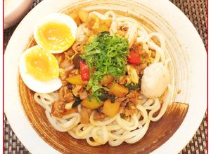 簡単ランチ☆冷しジャージャーうどん（麺）-レシピのメイン写真