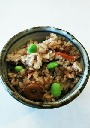 リメイク★きんぴらごぼうで炊き込みご飯-レシピのメイン写真
