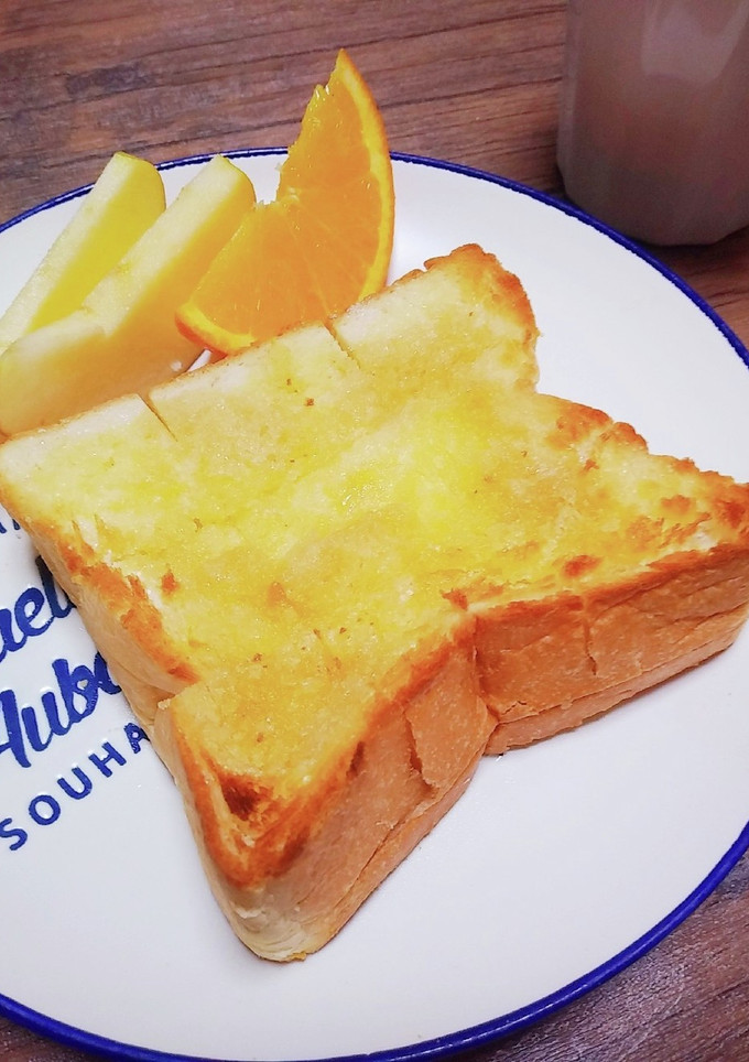厚切り食パンで☆メープルバタートースト-レシピのメイン写真