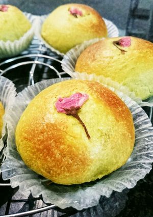 抹茶ブリオッシュあんパン-レシピのメイン写真