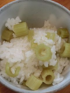 蕗(ふき)ご飯-レシピのメイン写真