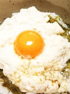 めかぶとお豆腐のとろとろ丼☆-レシピのメイン写真