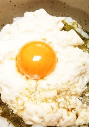 めかぶとお豆腐のとろとろ丼☆-レシピのメイン写真