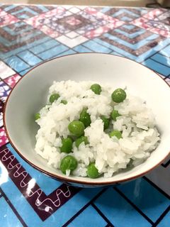 採れたてグリンピースの混ぜご飯-レシピのメイン写真