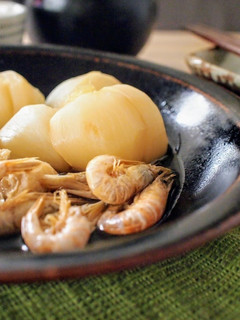 味しみしみ♪蕪と干し海老の煮物-レシピのメイン写真