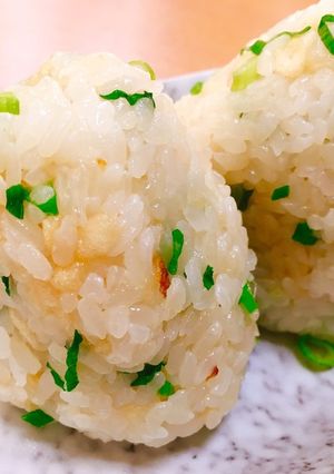 たぬきチーズおにぎり-レシピのメイン写真