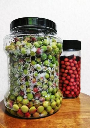 小梅の塩漬け-レシピのメイン写真