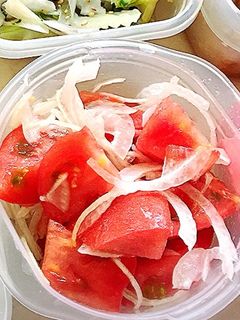 作り置きにも♪トマトと新玉ねぎのマリネ-レシピのメイン写真