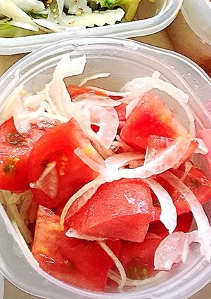 作り置きにも♪トマトと新玉ねぎのマリネ-レシピのメイン写真