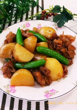 ♥豚肉と新じゃがのこってり甘辛炒め♥-レシピのメイン写真