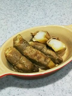 長芋の肉巻き照焼き煮-レシピのメイン写真